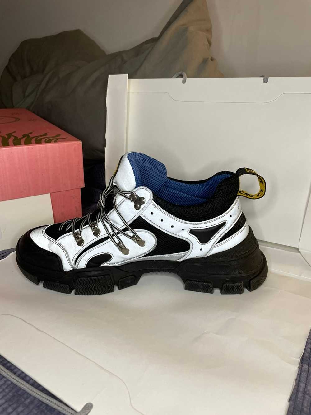 Gucci Flashtrek Low Reflective Grey - image 4