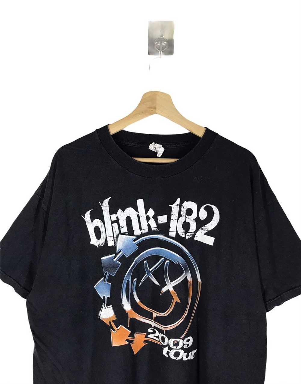 Band Tees × Rock T Shirt Blink-182 Band 2009 Tour… - image 3