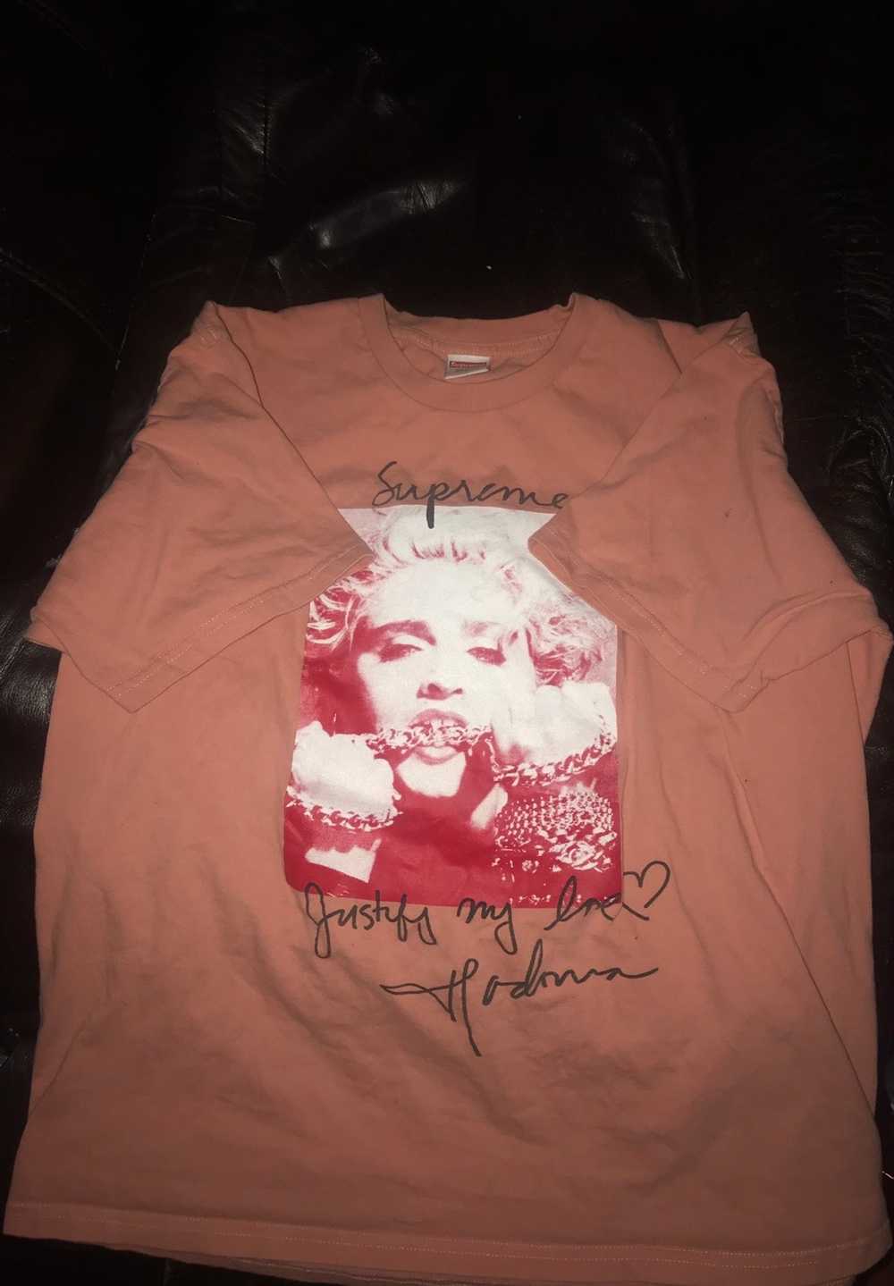 Supreme Supreme x Madonna T shirt pink - image 3