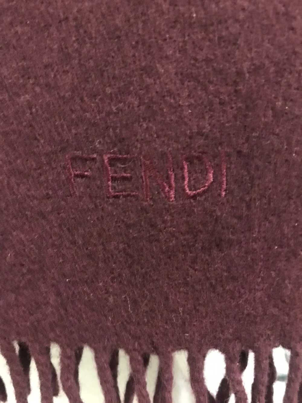 Fendi Vintage Fendi Monogram scarf muffler - image 2