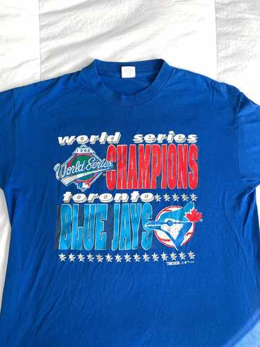 Vintage 1992 Toronto Blue Jays Print T Shirt 