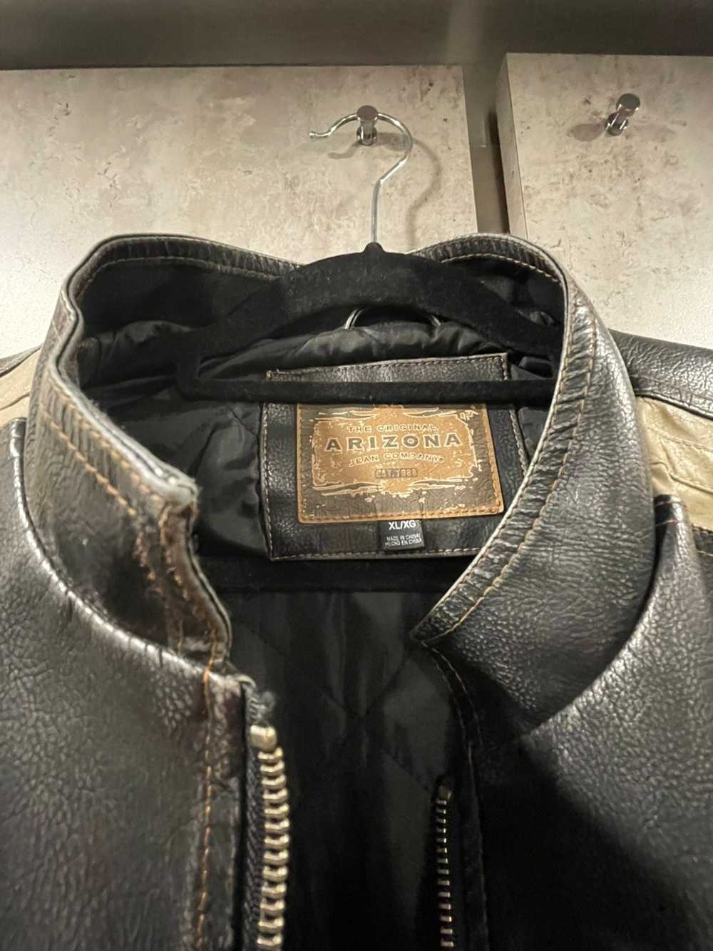 Arizona Jean Company 1988 Vintage Leather Jacket - image 5