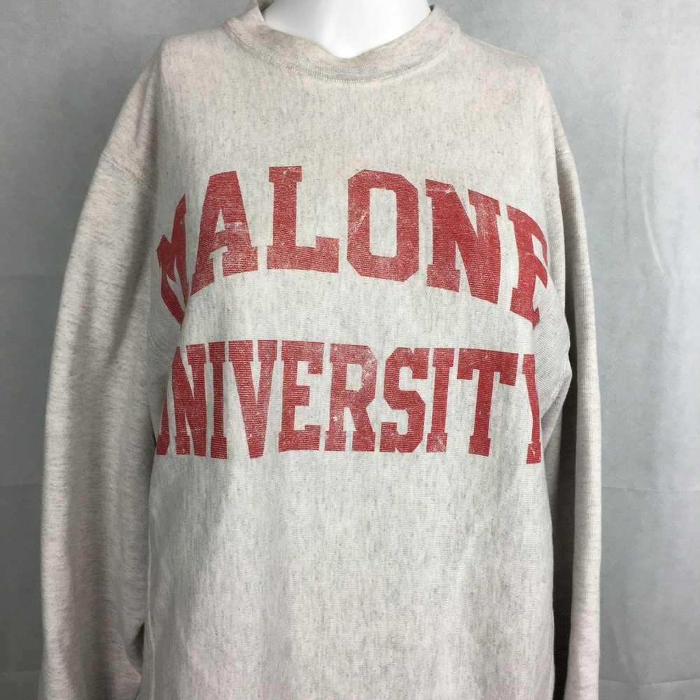 Champion Vintage Champion 1990 Malone University … - image 2