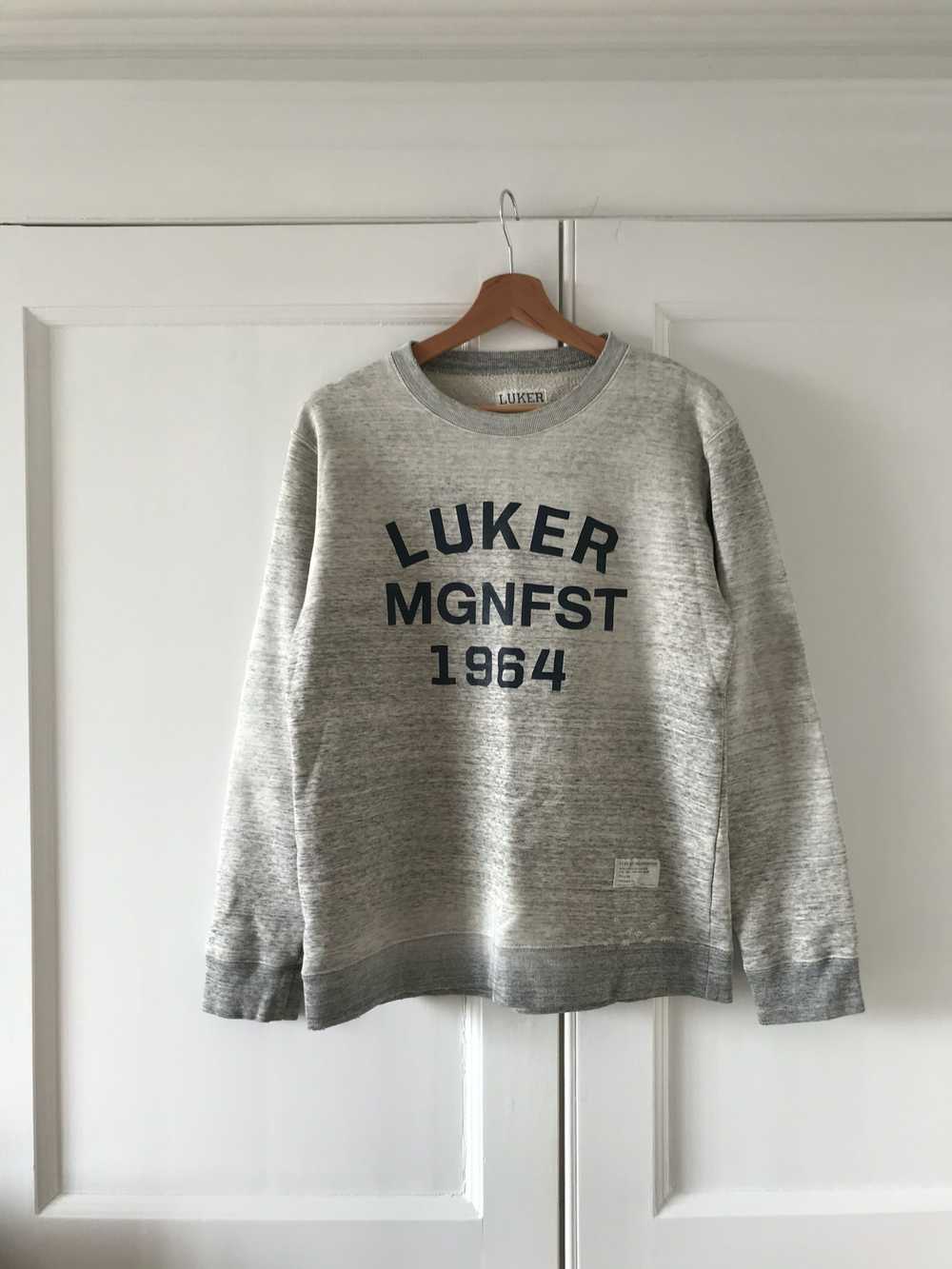 Neighborhood Luker Distressed Sweatshirt - image 1