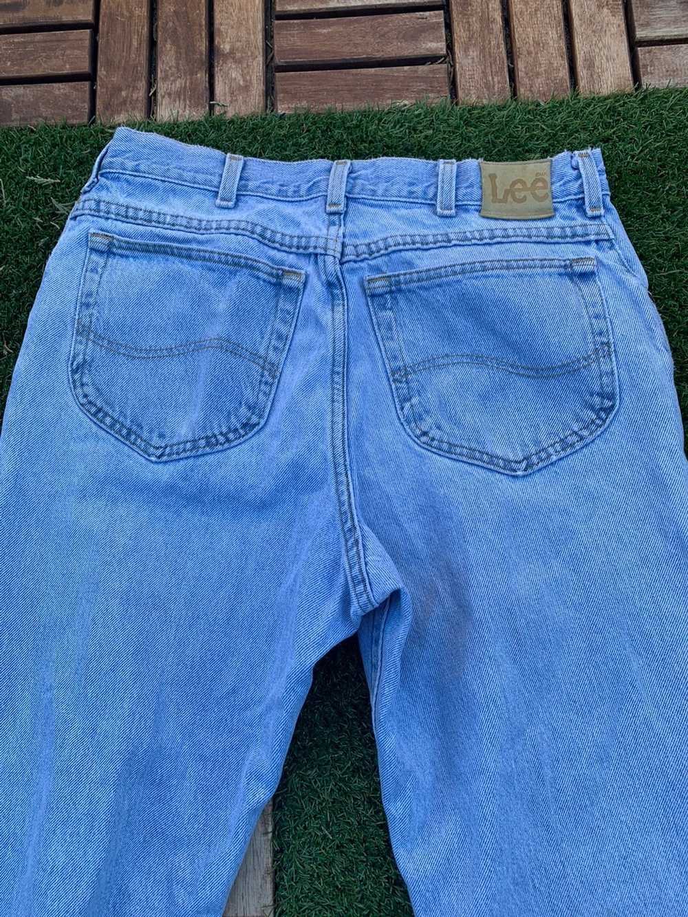 Lee Lee straight denim jeans sz 33 - image 4