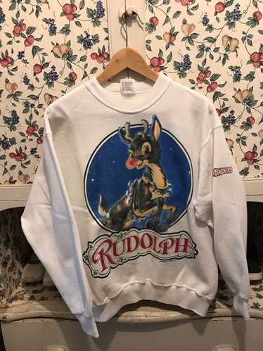 Hanes × Vintage Vintage 90s Rudolph Movie Promo Cr