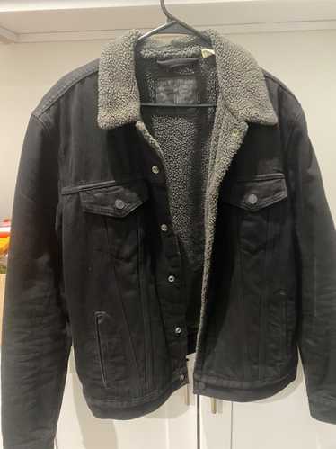 Levi's Made & Crafted black coat jacket