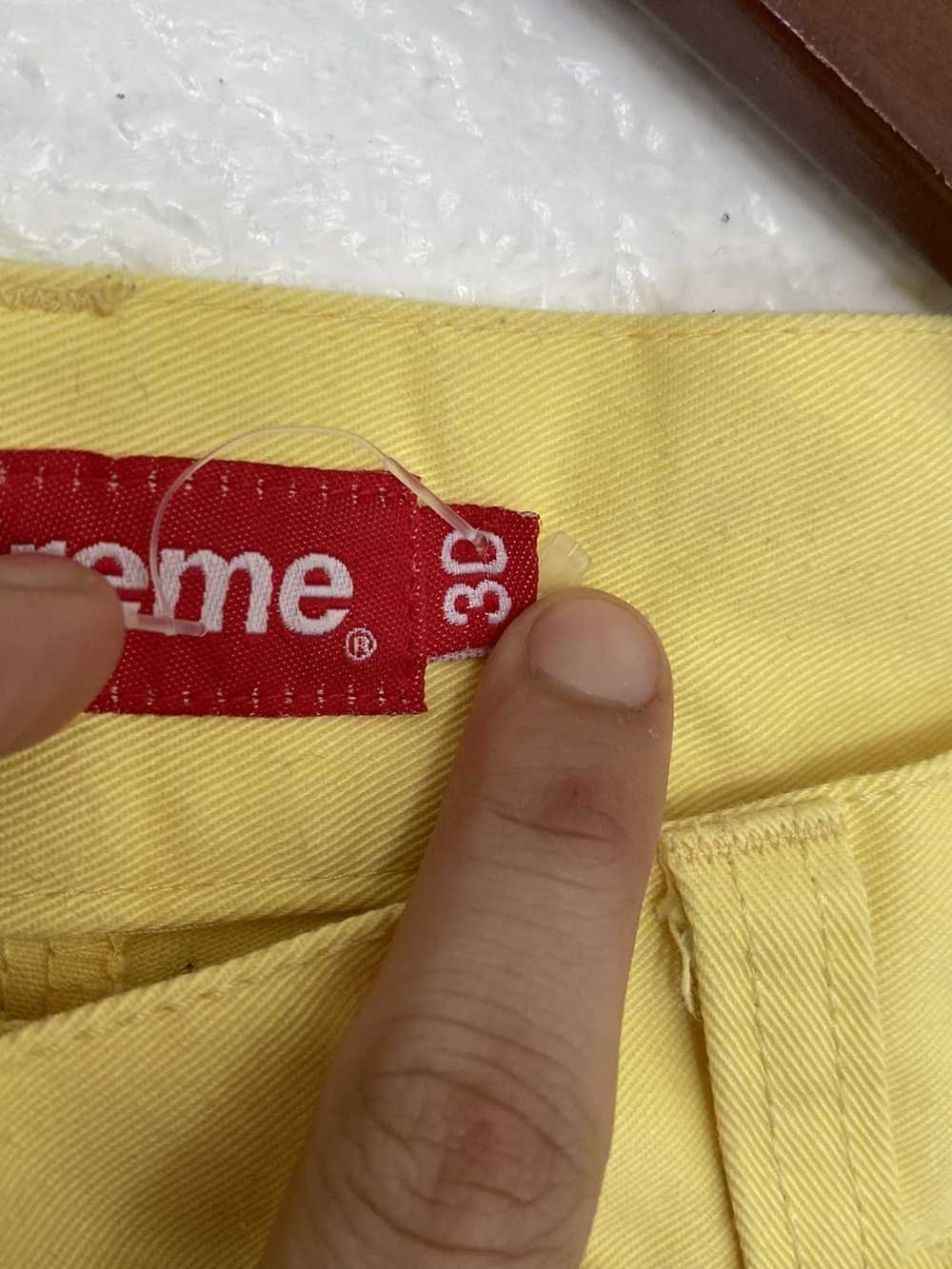 Supreme Supreme Yellow Work Pants - image 2