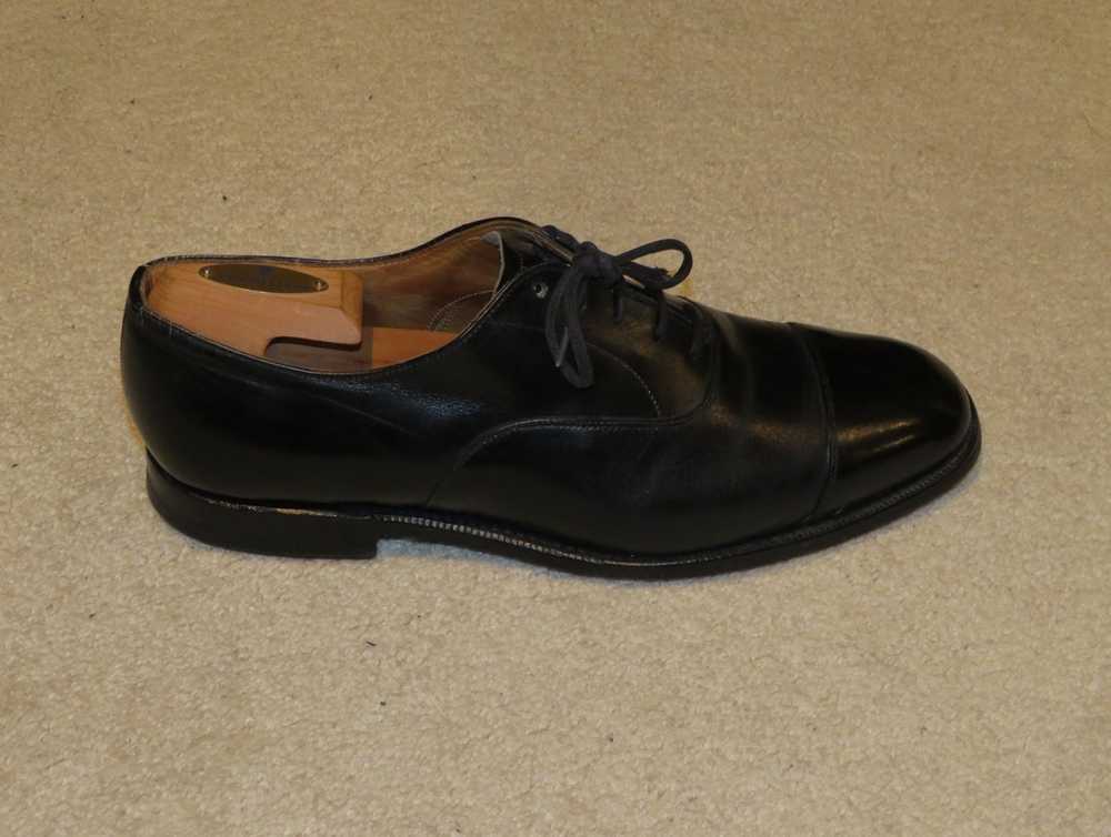 Churchs Custom Grade Balmoral Black Calf Leather … - image 2