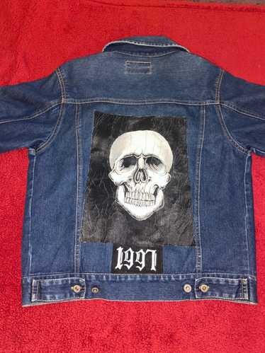 Vintage Dark Denim Jacket