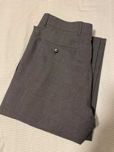 Saks Fifth Avenue Grey print dress pants