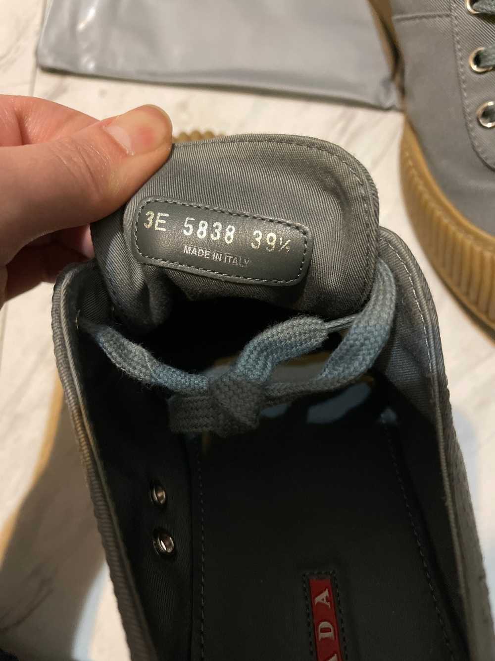 Prada Prada sneaker with rubber front - image 6