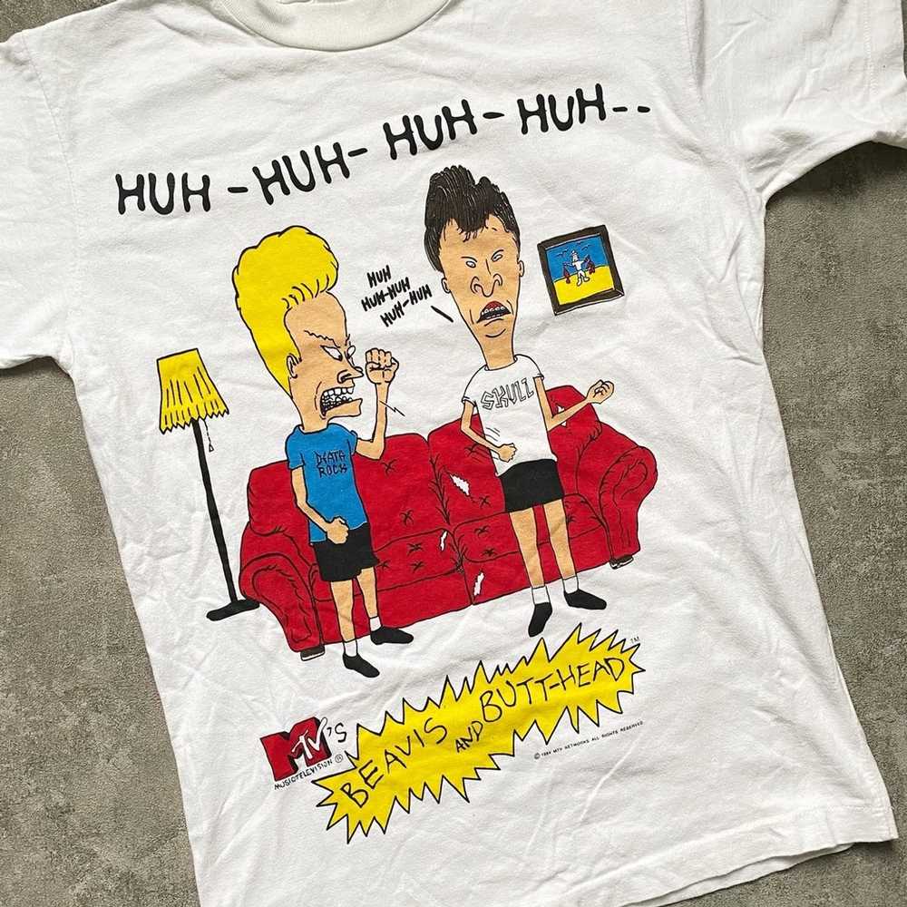 Mtv × Vintage Vintage Beavis and Butthead tee - Gem