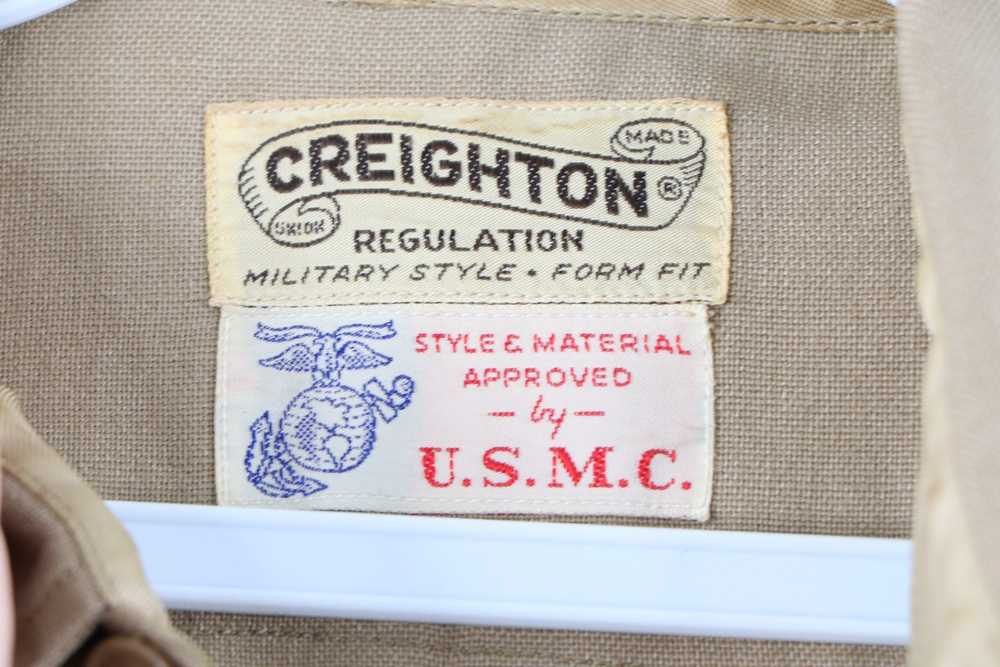 Vintage Vintage 70s Creighton USMC Wool Mohair Do… - image 6