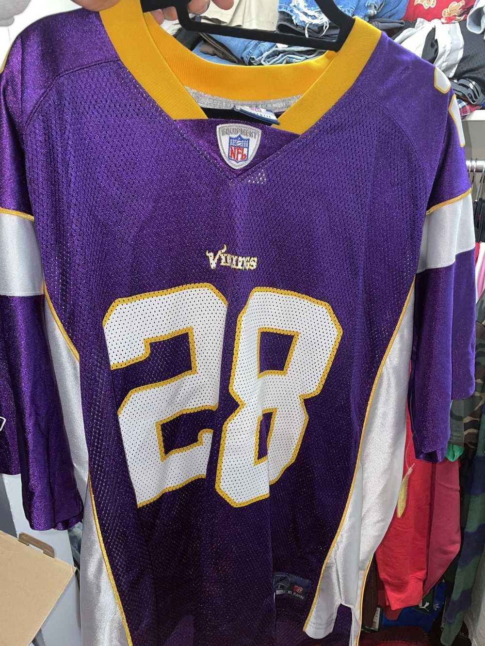 Reebok Vintage Reebok Vikings Adrian Peterson Jer… - image 1