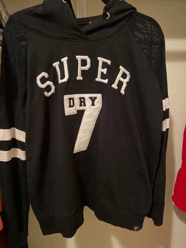 Superdry Superdry 7 black hoodie