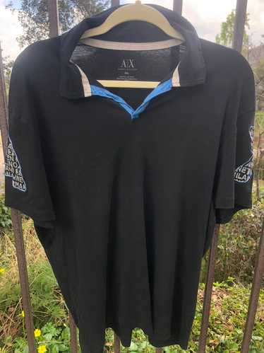 Armani Exchange Armani Exchange Black Blue Polo XX