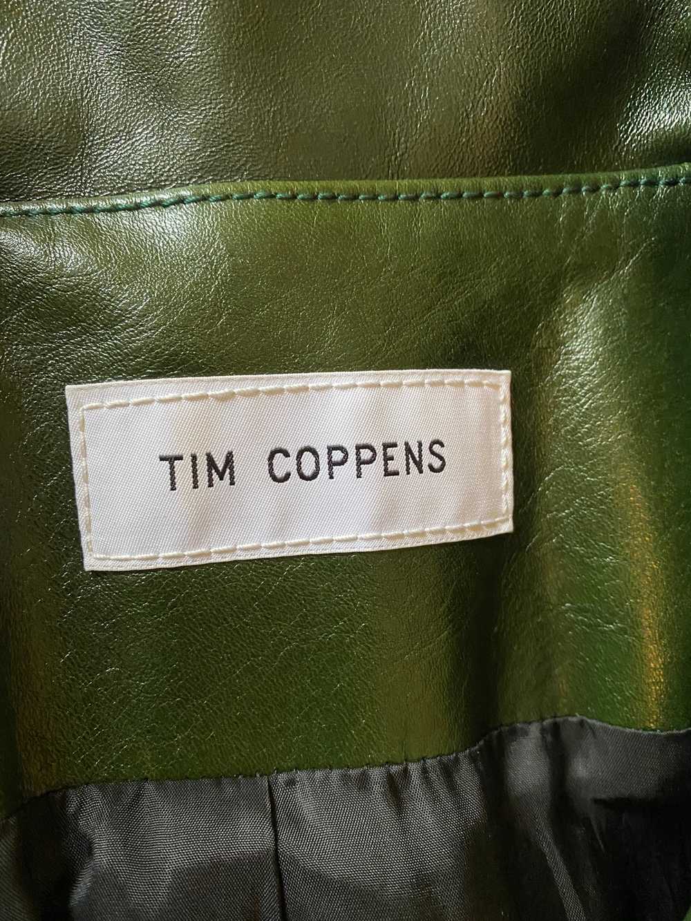 Tim Coppens Tim Coppens Leather Jacket - image 4