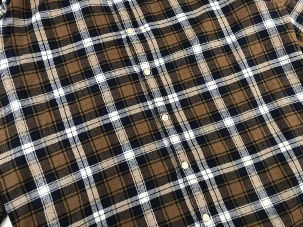 Flannel × Vintage Vintage Flannel Shirt Plaid Che… - image 8