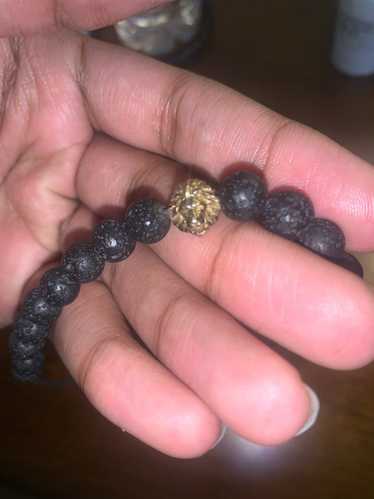 Custom Gold lion bracelet
