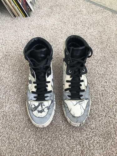 Balenciaga Marble Reflective Sneakers