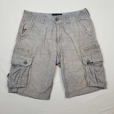 Quiksilver Quik Silver Gray Cargo Shorts Pants Si… - image 1