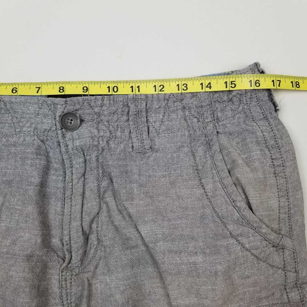 Quiksilver Quik Silver Gray Cargo Shorts Pants Si… - image 7