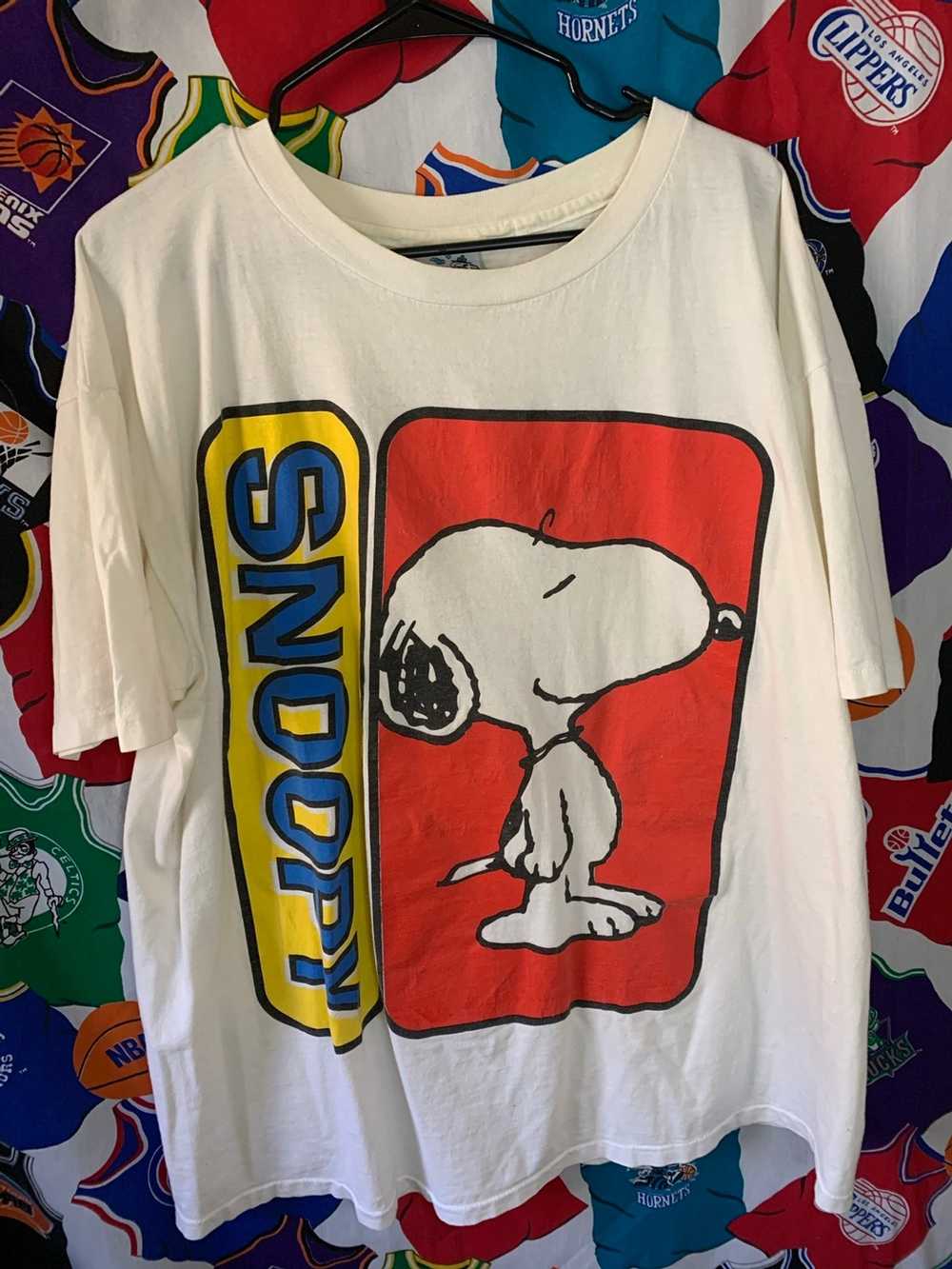 Peanuts × Vintage Vintage 1980’s Snoopy Tee / Knott’s… - Gem