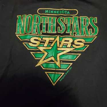 Vintage Minnesota North Stars AOP factory Shirt