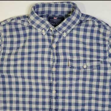 Vineyard Vines Men’s Vineyard Vines Checked Shirt… - image 1