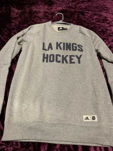 Adidas Adidas NHL Vintage LA Kings Logo Fleece Cre