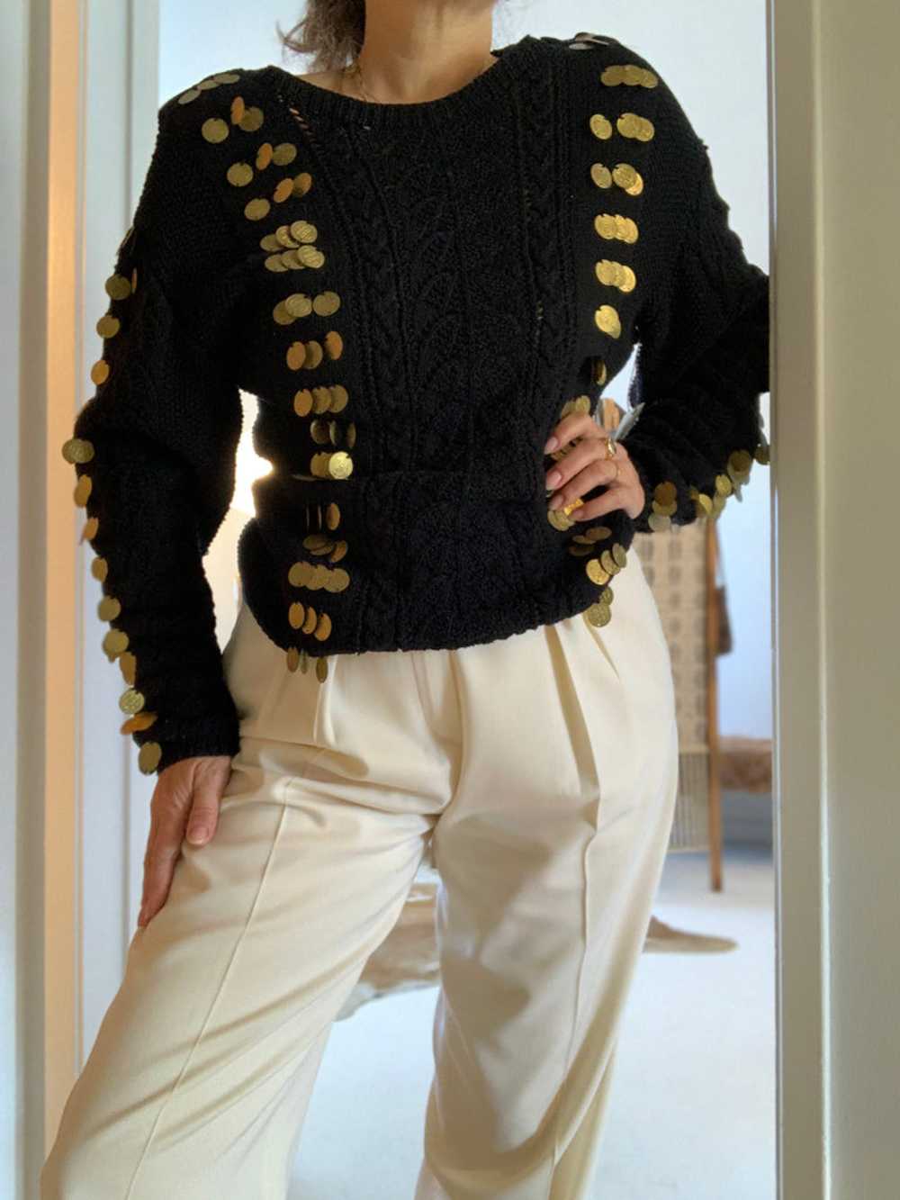Golden Coin Sweater - image 2