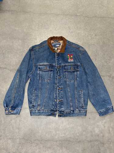 Racing × Vintage vintage 90s kellogs racing denim 