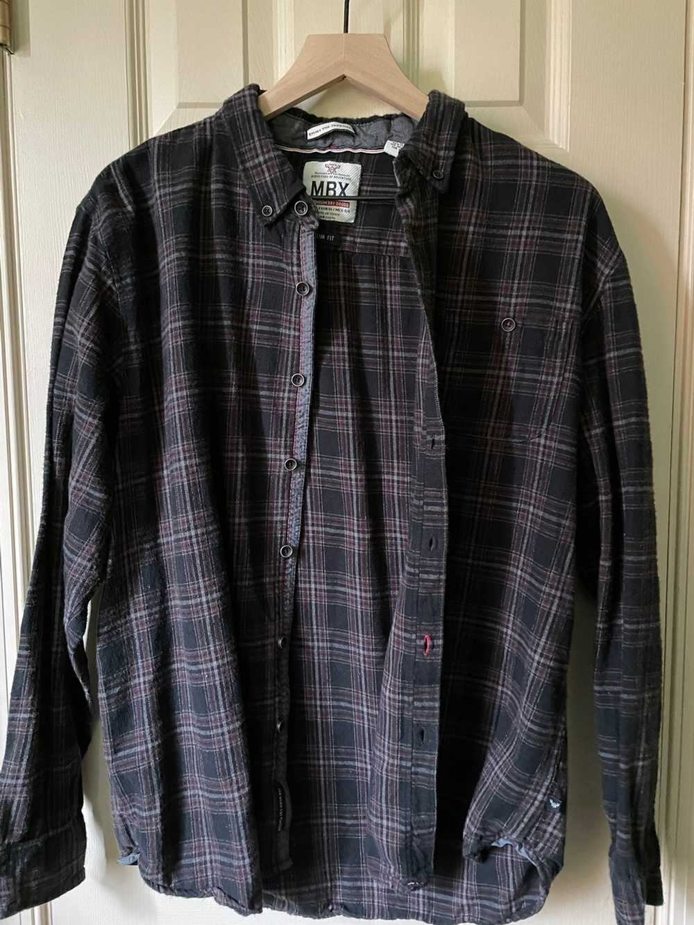 Flannel × Vintage XXL slim Flannel - image 1