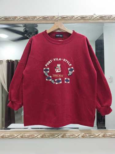 Japanese Brand Vintage Port Vila Style Sweatshirt