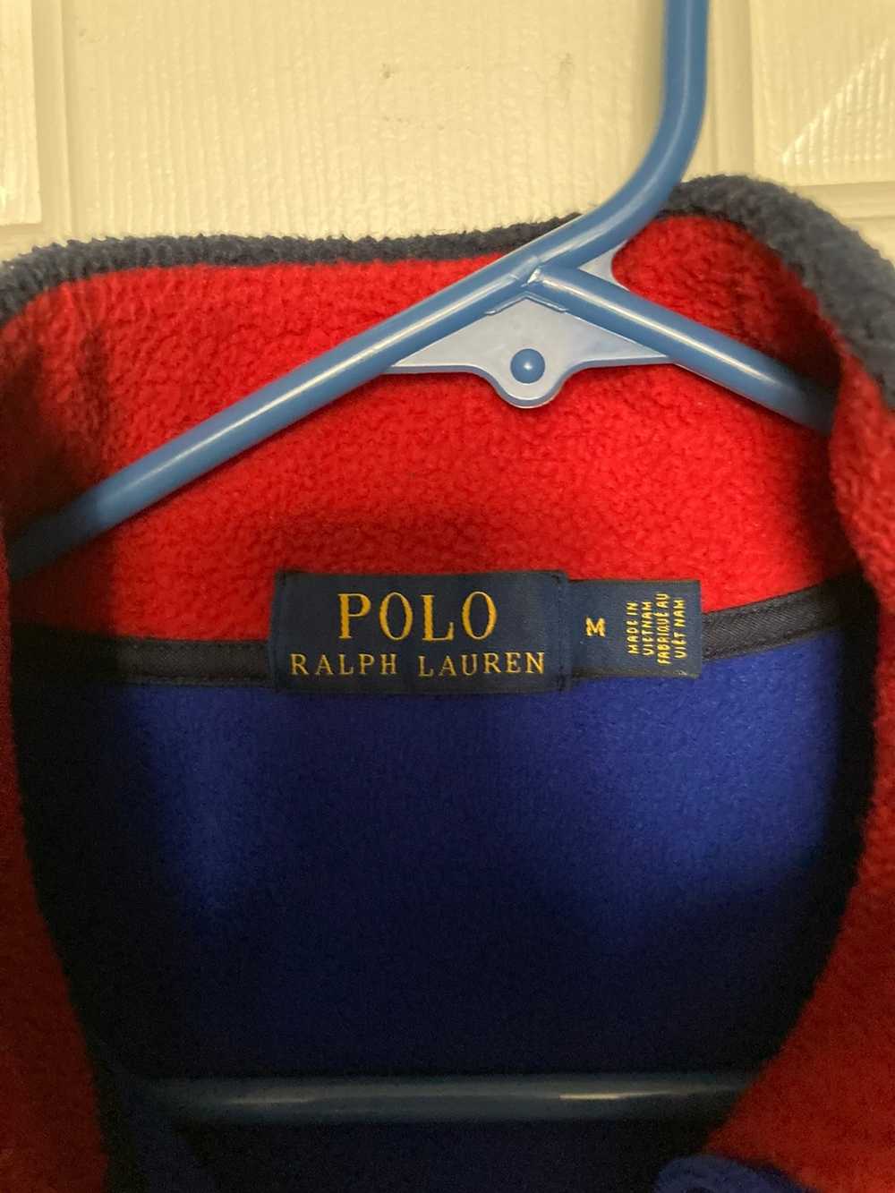 Polo Ralph Lauren Fleece Polo 1/4 Sweater - image 3