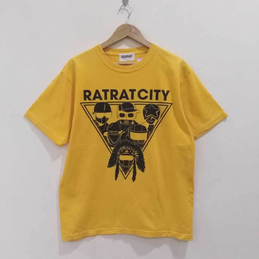 Japanese Brand DOARAT RATRAT CITY Tshirt - image 1