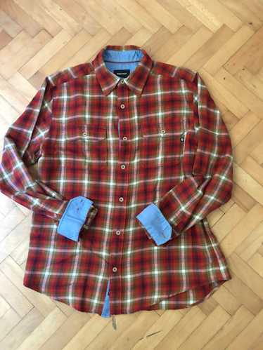 Flannel × Marmot × Streetwear Marmot plaid shirt f