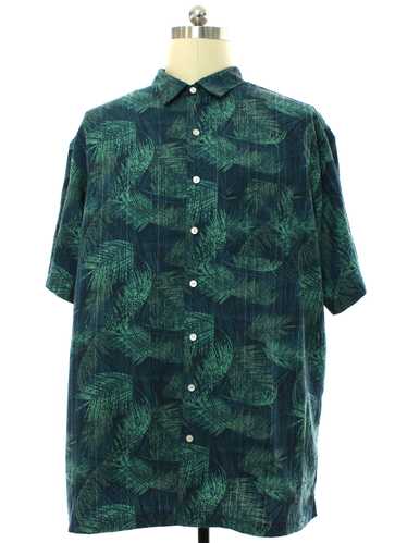 1990's Van Heusen Mens Drapey Rayon Hawaiian Shirt