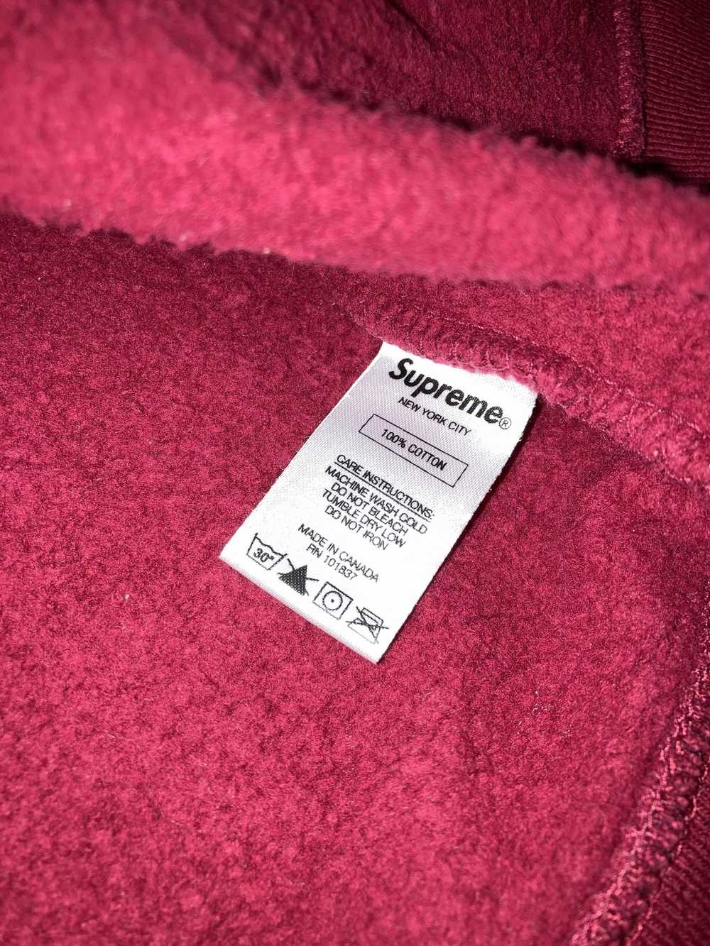 Supreme small box logo zip clearance up