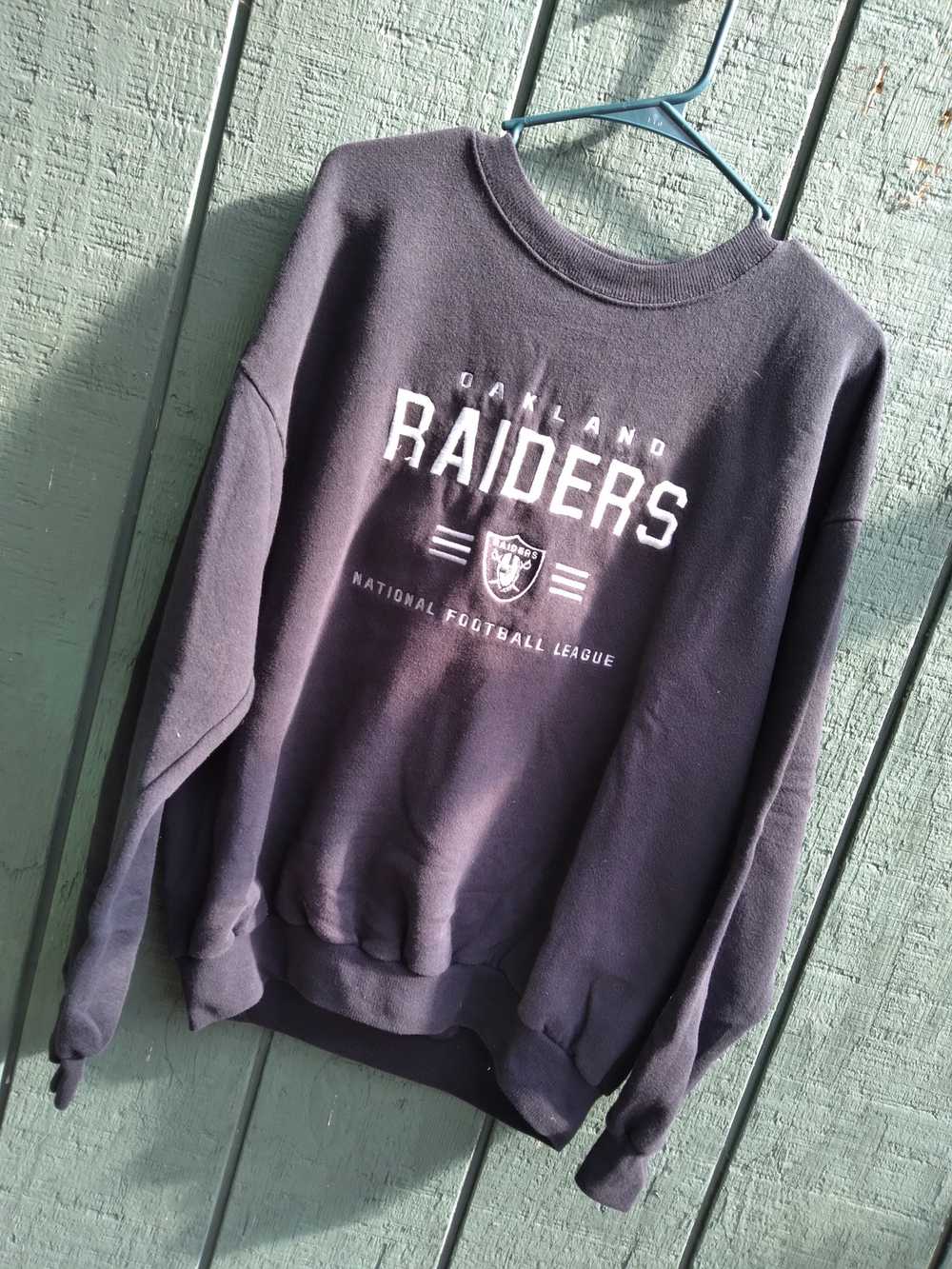 Vintage 90's Tultex NFL Oakland Raiders Sweater Black (XL) – Chop