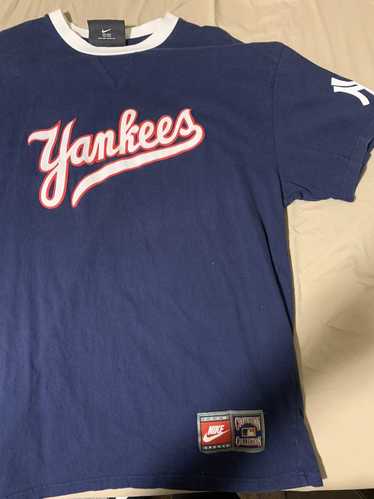 Men’s Nike Mickey Mantle New York Yankees Cooperstown Collection Name &  Number Navy T-Shirt