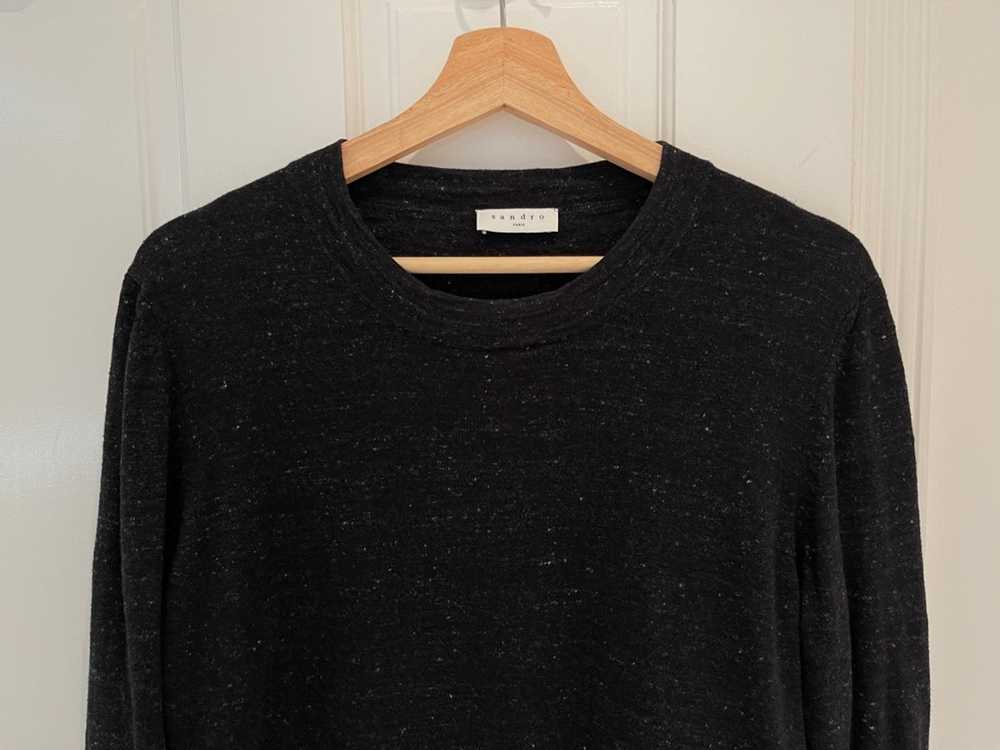 Sandro Sandro Dark Grey Long Sleeve - image 5