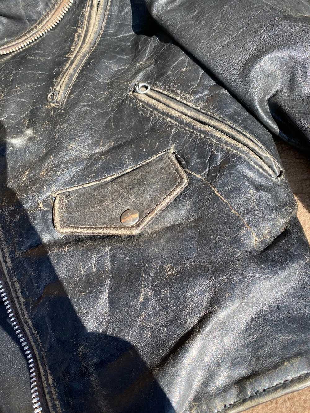 Schott Schott Perfecto Leather Rider Jacket - image 8