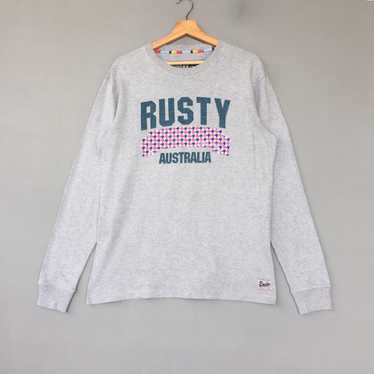 Rusty × Vintage Vintage Rusty Australia sweatshir… - image 1