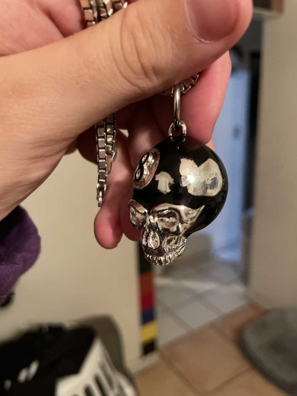 Jewelry Hard Jewelry H8 ball skull pendant - image 2