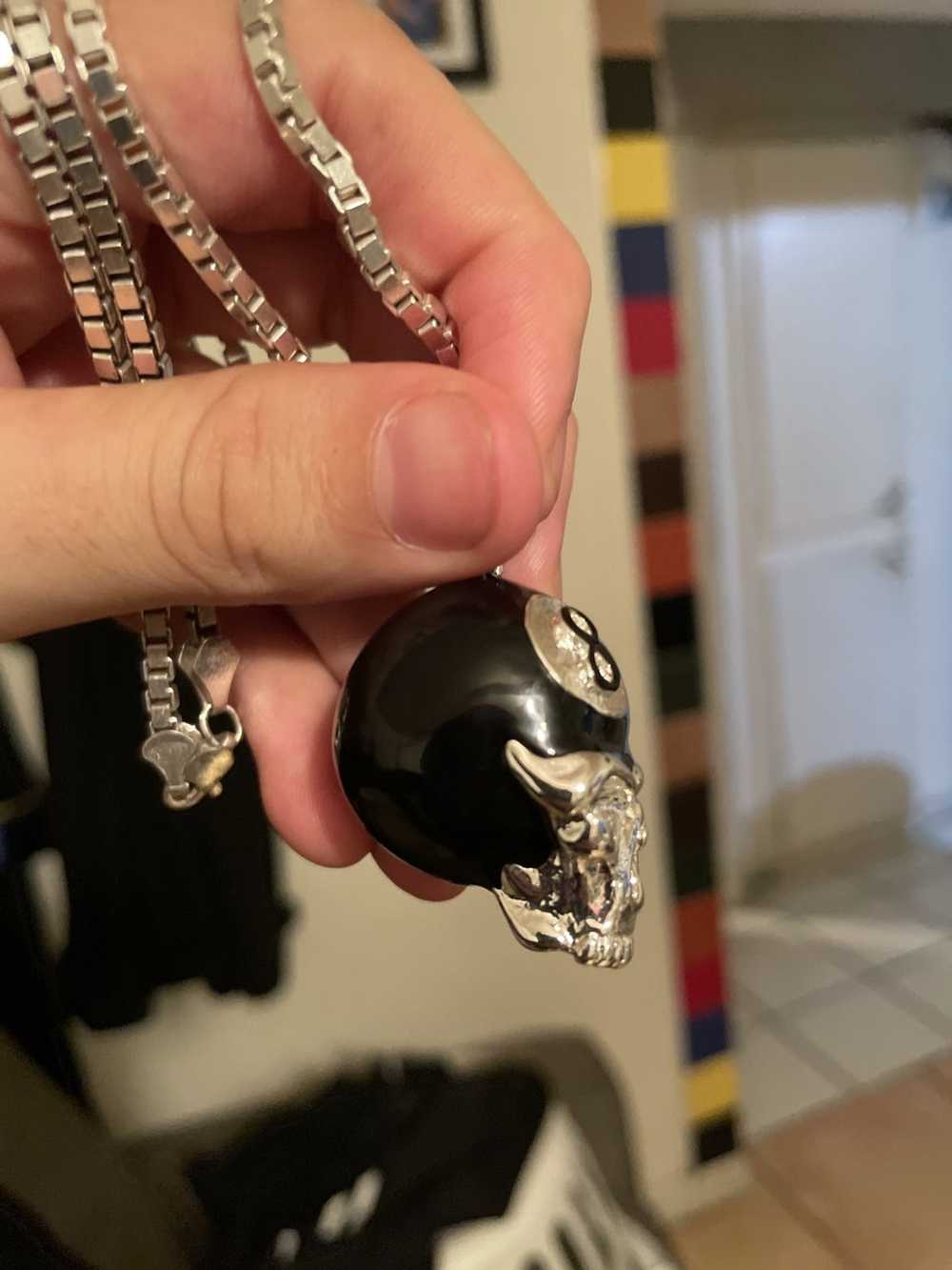 Jewelry Hard Jewelry H8 ball skull pendant - image 4