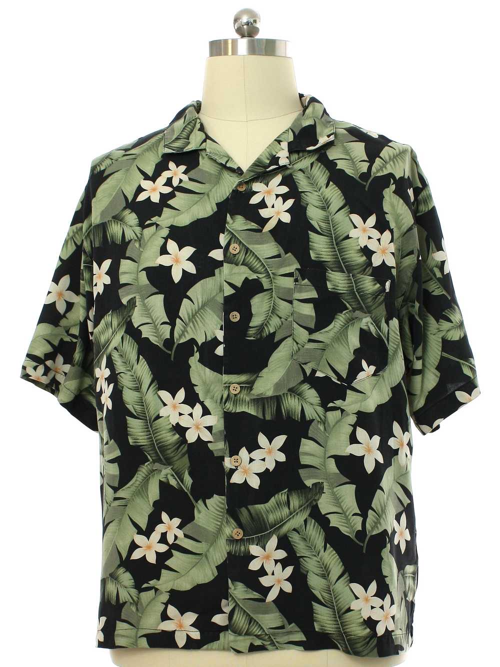 1990's Jamaica Jaxx Mens Jamaica Jaxx Silk Hawaii… - image 1