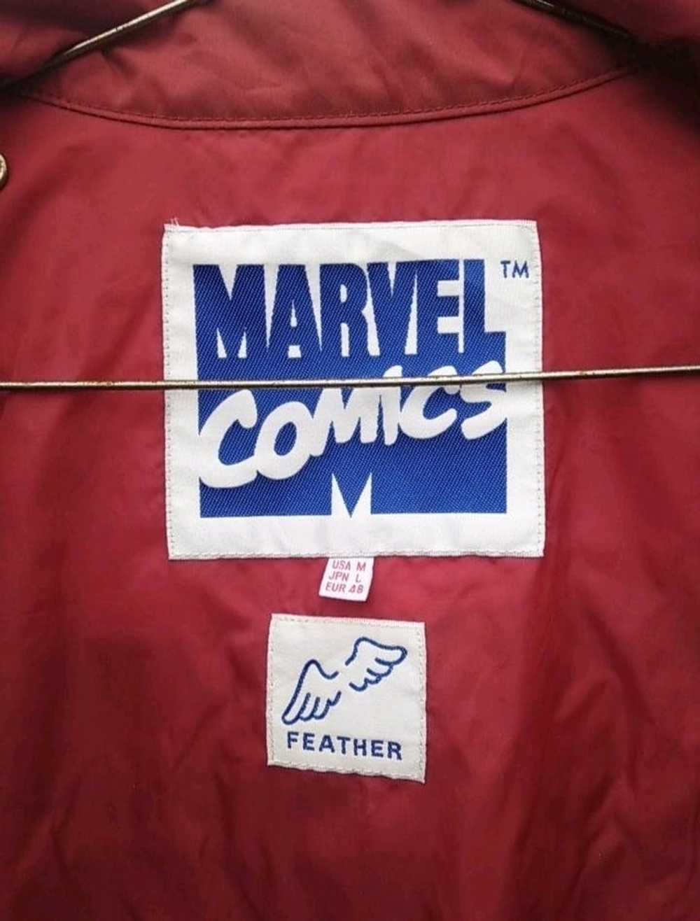 Feather × Marvel Comics × Vintage Jacket marvel c… - image 7