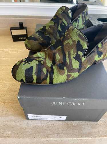 Jimmy Choo Jimmy Choo Sloane Pony Hair Camo loafer